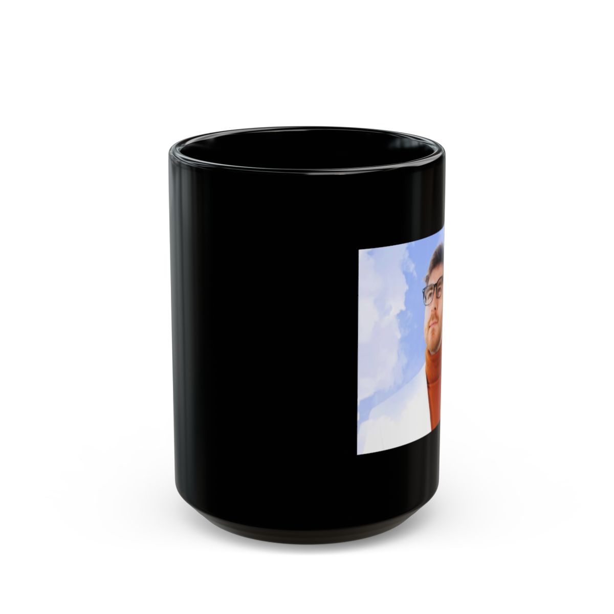 DougDoug Black Mug - alternate angle 2, merchandise