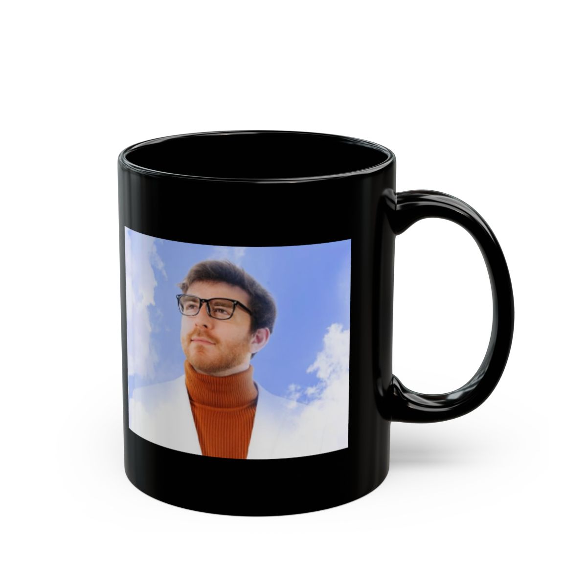 DougDoug Black Mug - Official mugs-drinkware merchandise