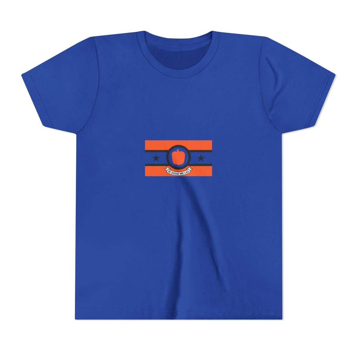 DougDoug Chaotic Twitch Streamer Kids T Shirt - alternate angle 4, merchandise