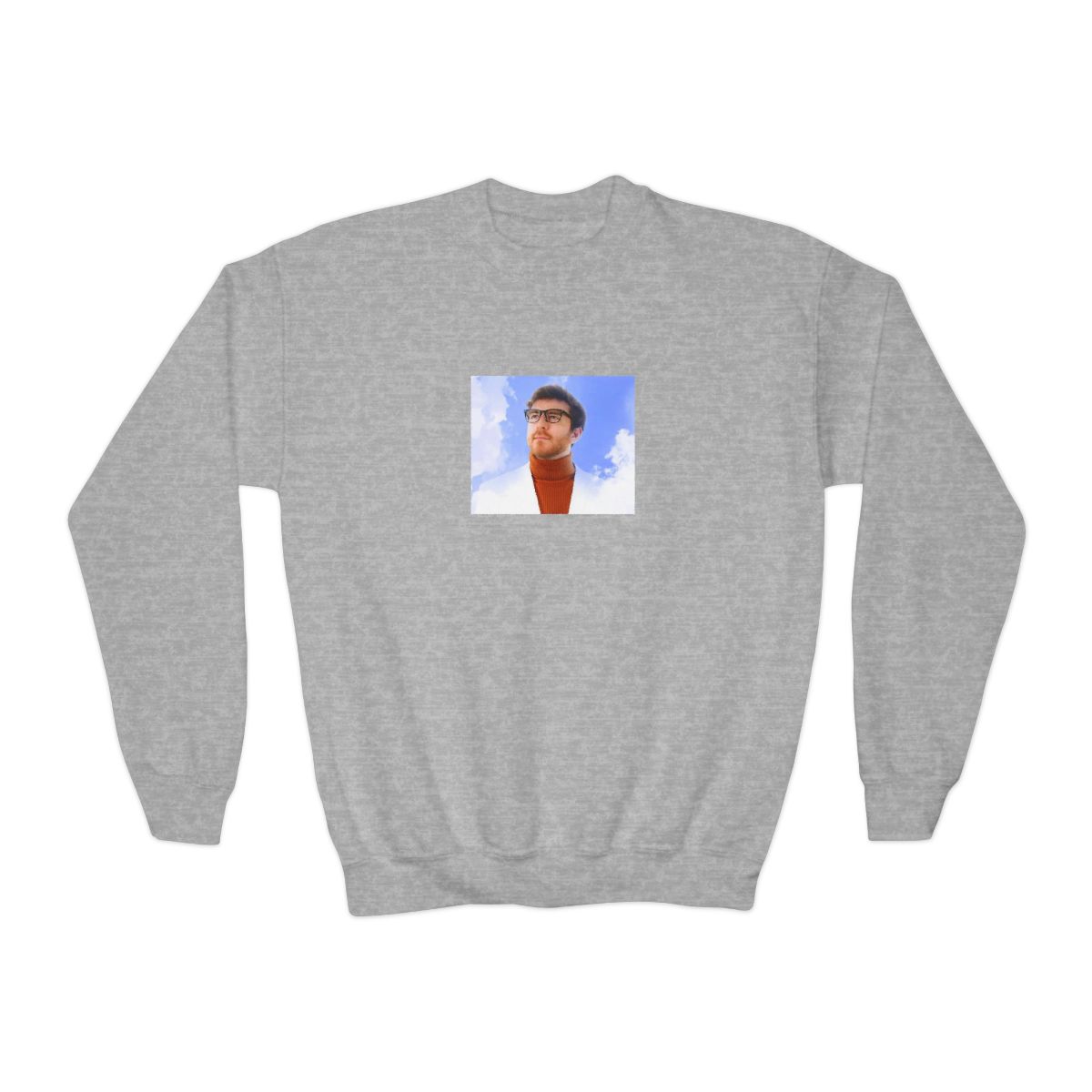 DougDoug Crewneck Kids Sweatshirt - alternate angle 2, merchandise